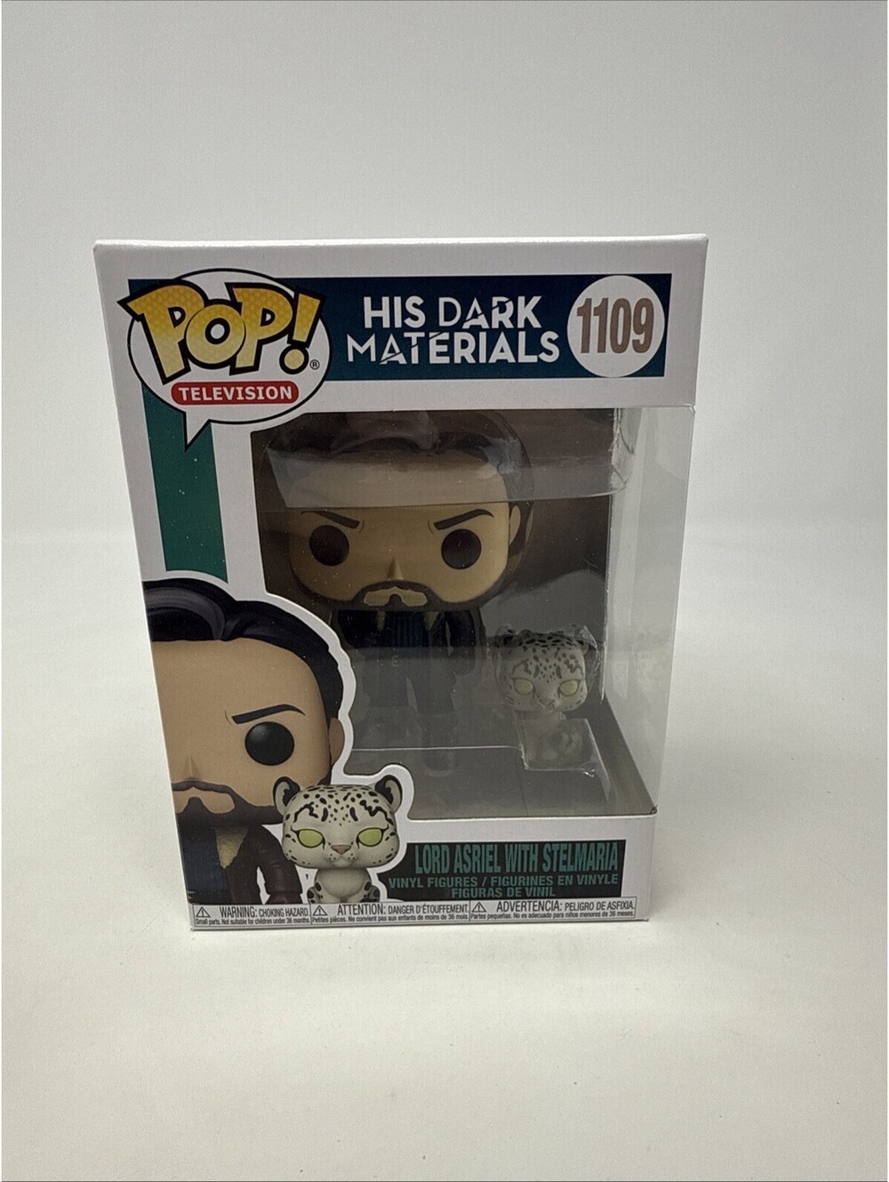 Funko Pop! Vinyl: His Dark Materials - Lord Asriel with Stelmaria #1109